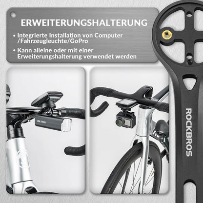 ROCKBROS Fahrradcomputer Halterung Kompatibel mit Garmin/Wahoo/Bryton/GPS - Fahrrad Handyhalterung ROCKBROS - EU - NooMii