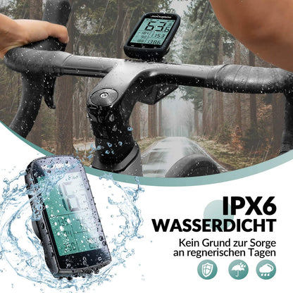 ROCKBROS Fahrradcomputer Kabellos GPS wasserdicht Tachometer und Kilometerzähler - Fahrradcomputer ROCKBROS - EU - NooMii