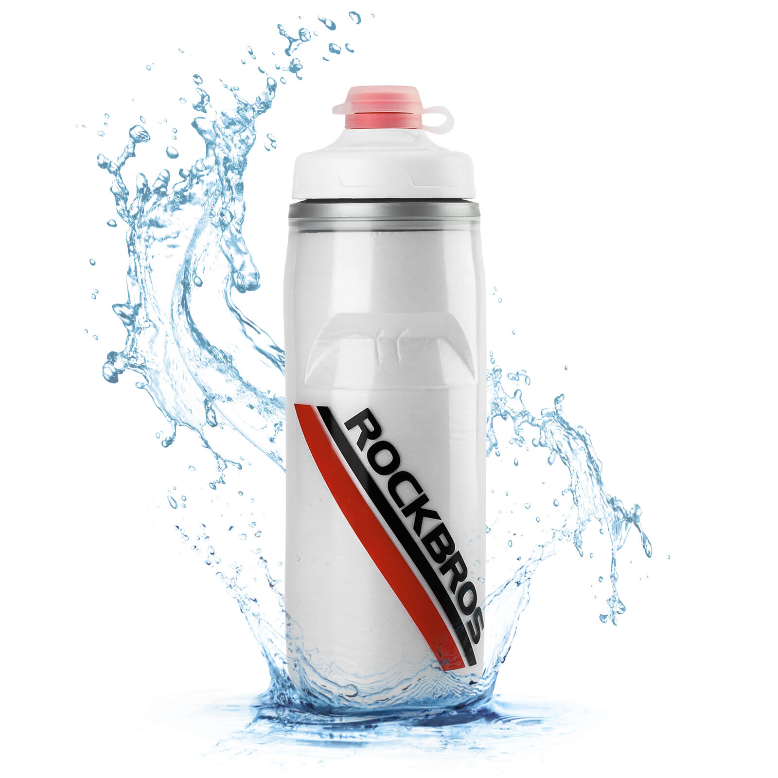 ROCKBROS Fahrradflasche 620 ml Sportflasche mit 5 Stunden Kühlhaltefunktion - Fahrradflasche ROCKBROS - EU - NooMii