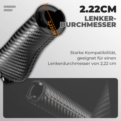 ROCKBROS Fahrradgriffe Kohlenstoffmuster Lenkergriffe Rutschfest 22,2mm - Fahrradgriffe ROCKBROS - EU - NooMii