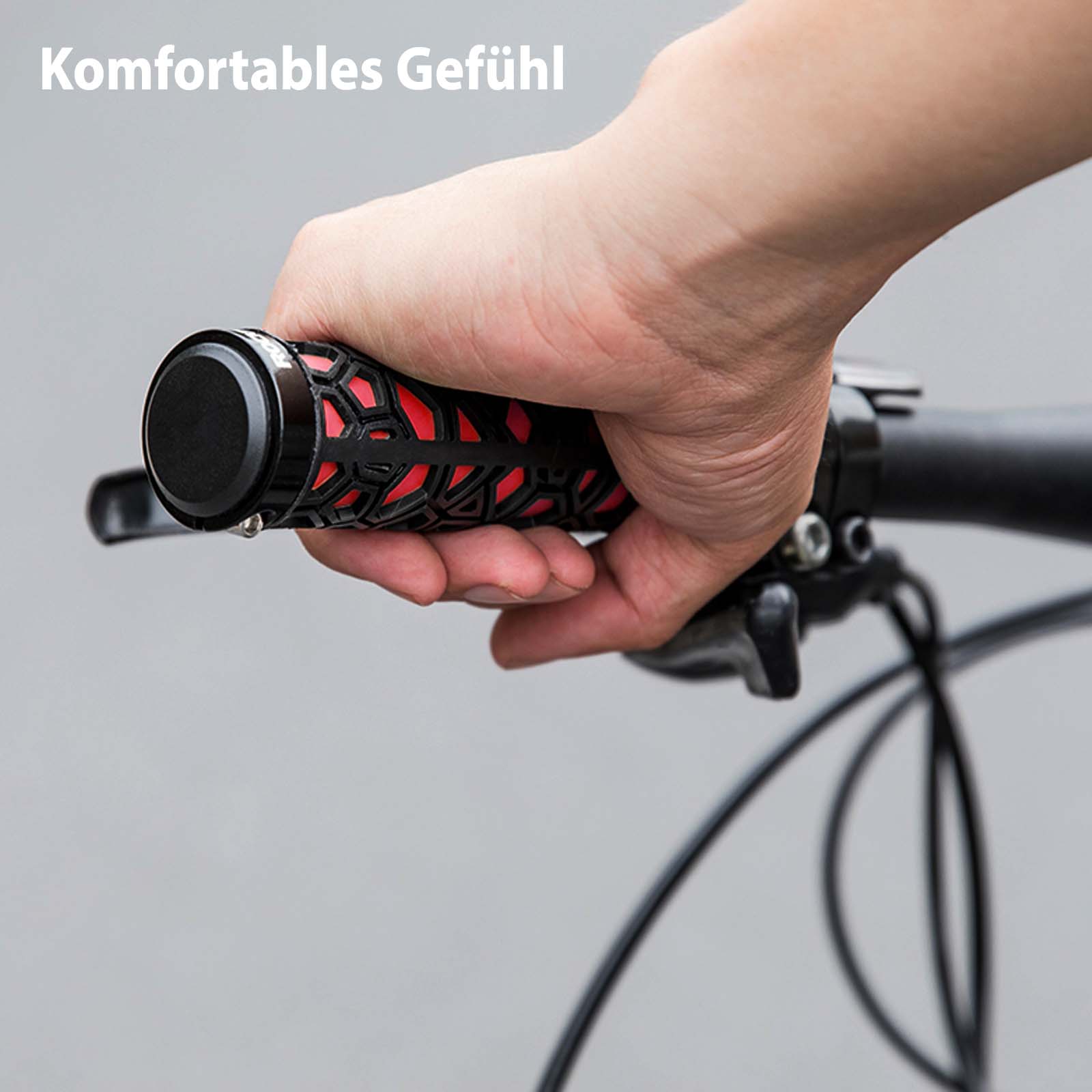 ROCKBROS Fahrradgriffe Lenkergriffe für Mountainbike/ Scooter/ E - Bike/ Cityrad/ Rennrad - Fahrradgriffe ROCKBROS - EU - NooMii