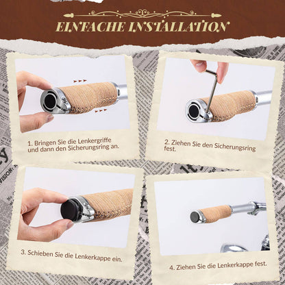 ROCKBROS Fahrradgriffe MTB Retro Lenkergriffe Ergonomisch Design - Fahrradgriffe ROCKBROS - EU - NooMii