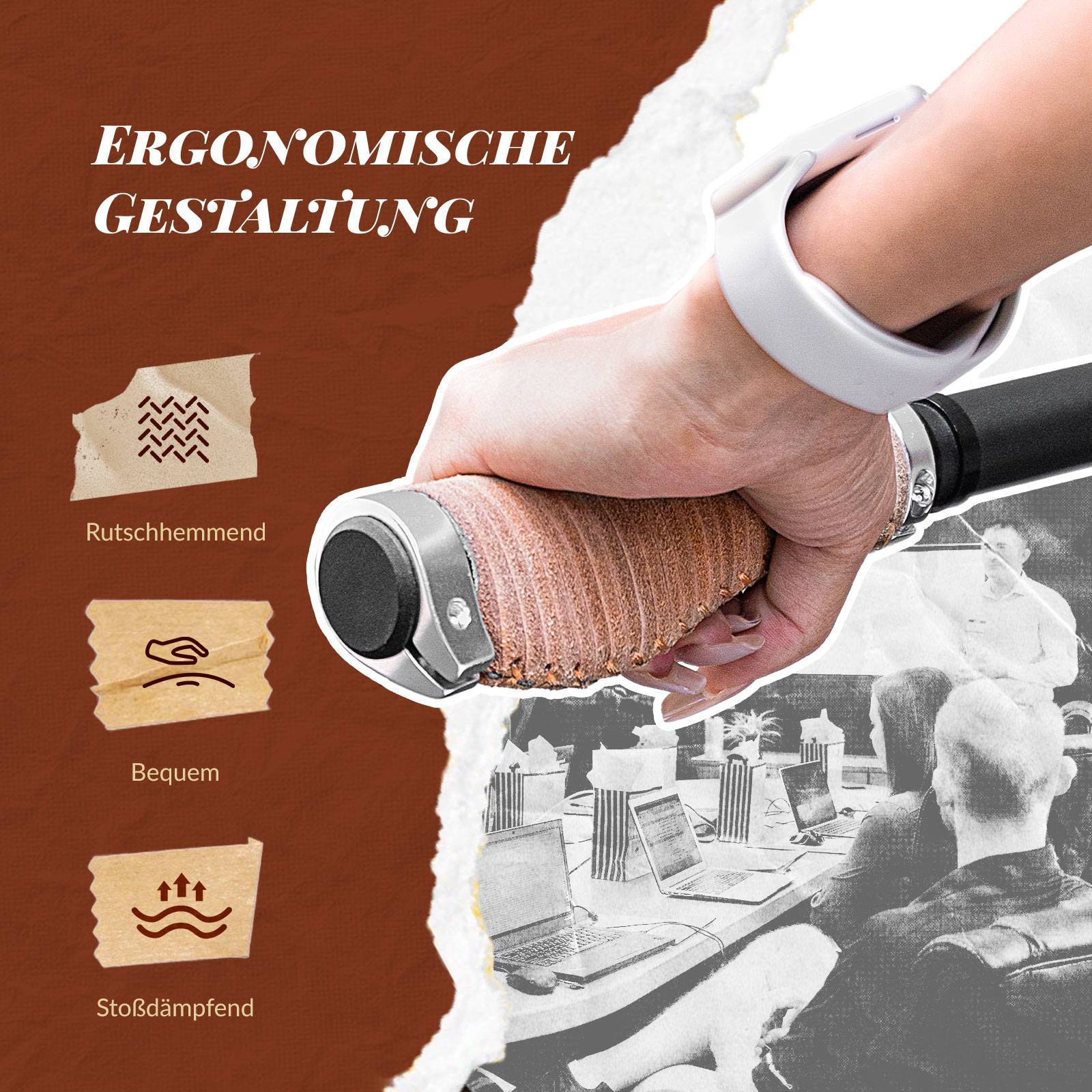 ROCKBROS Fahrradgriffe MTB Retro Lenkergriffe Ergonomisch Design - Fahrradgriffe ROCKBROS - EU - NooMii