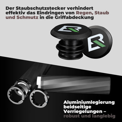 ROCKBROS Fahrradgriffe rutschfest Doppelverschluss 22,2mm - Fahrradgriffe ROCKBROS - EU - NooMii