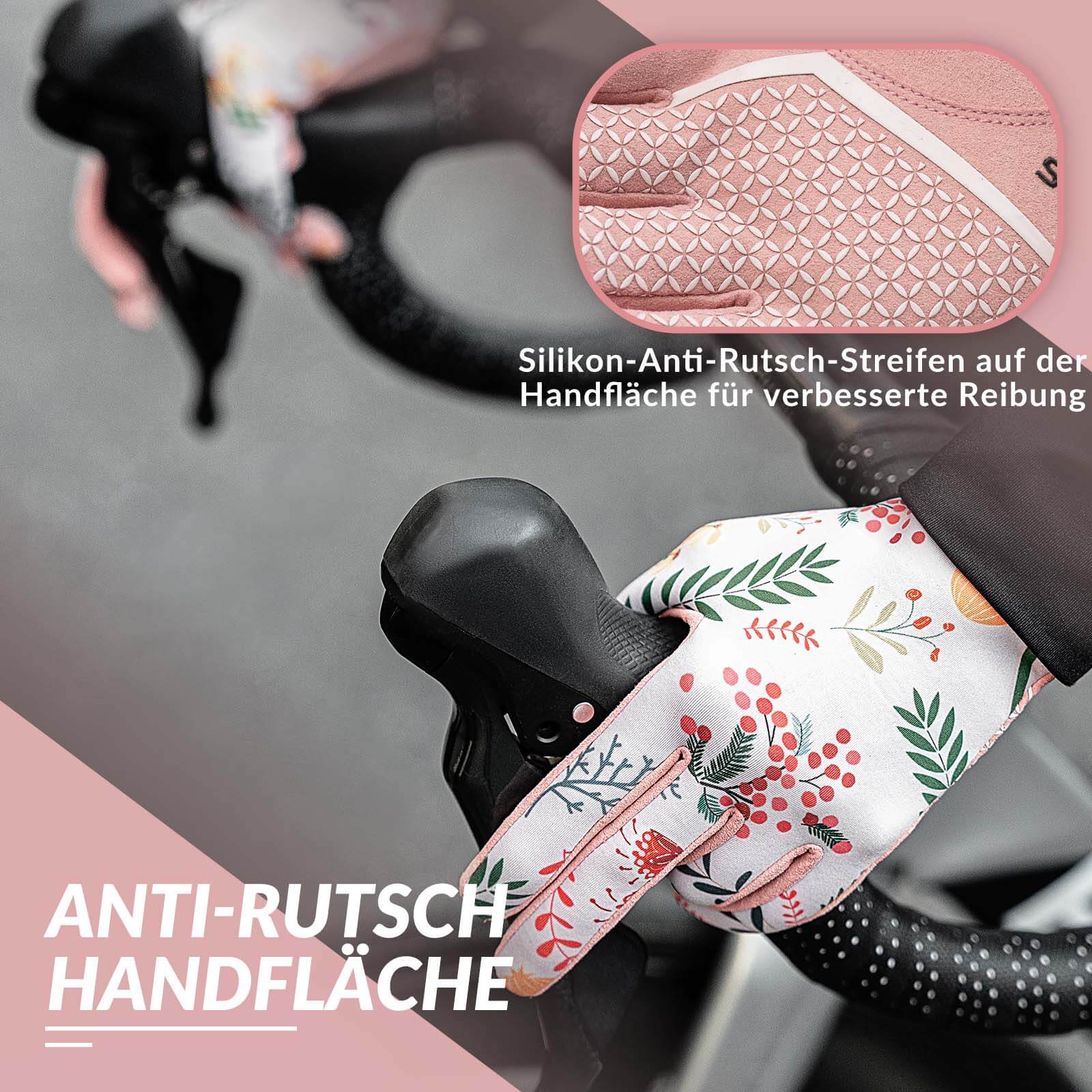 ROCKBROS Fahrradhandschuhe Damen Winddicht Handschuhe Touchscreen Atmungsaktiv - Fahrradhandschuhe ROCKBROS - EU - NooMii