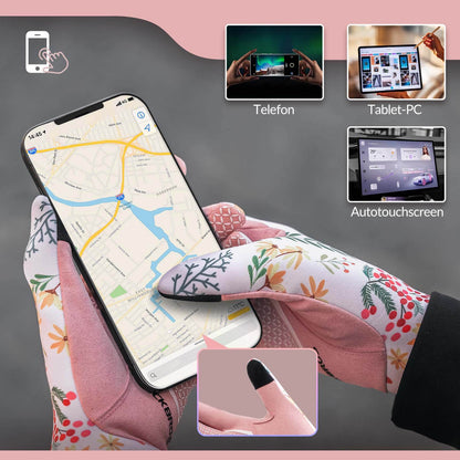 ROCKBROS Fahrradhandschuhe Damen Winddicht Handschuhe Touchscreen Atmungsaktiv - Fahrradhandschuhe ROCKBROS - EU - NooMii