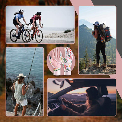 ROCKBROS Fahrradhandschuhe Damen Winddicht Handschuhe Touchscreen Atmungsaktiv - Fahrradhandschuhe ROCKBROS - EU - NooMii