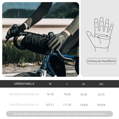 ROCKBROS Fahrradhandschuhe Damen/Herren Touchscreen Anti - Rutsch Dünne - Fahrradhandschuhe ROCKBROS - EU - NooMii