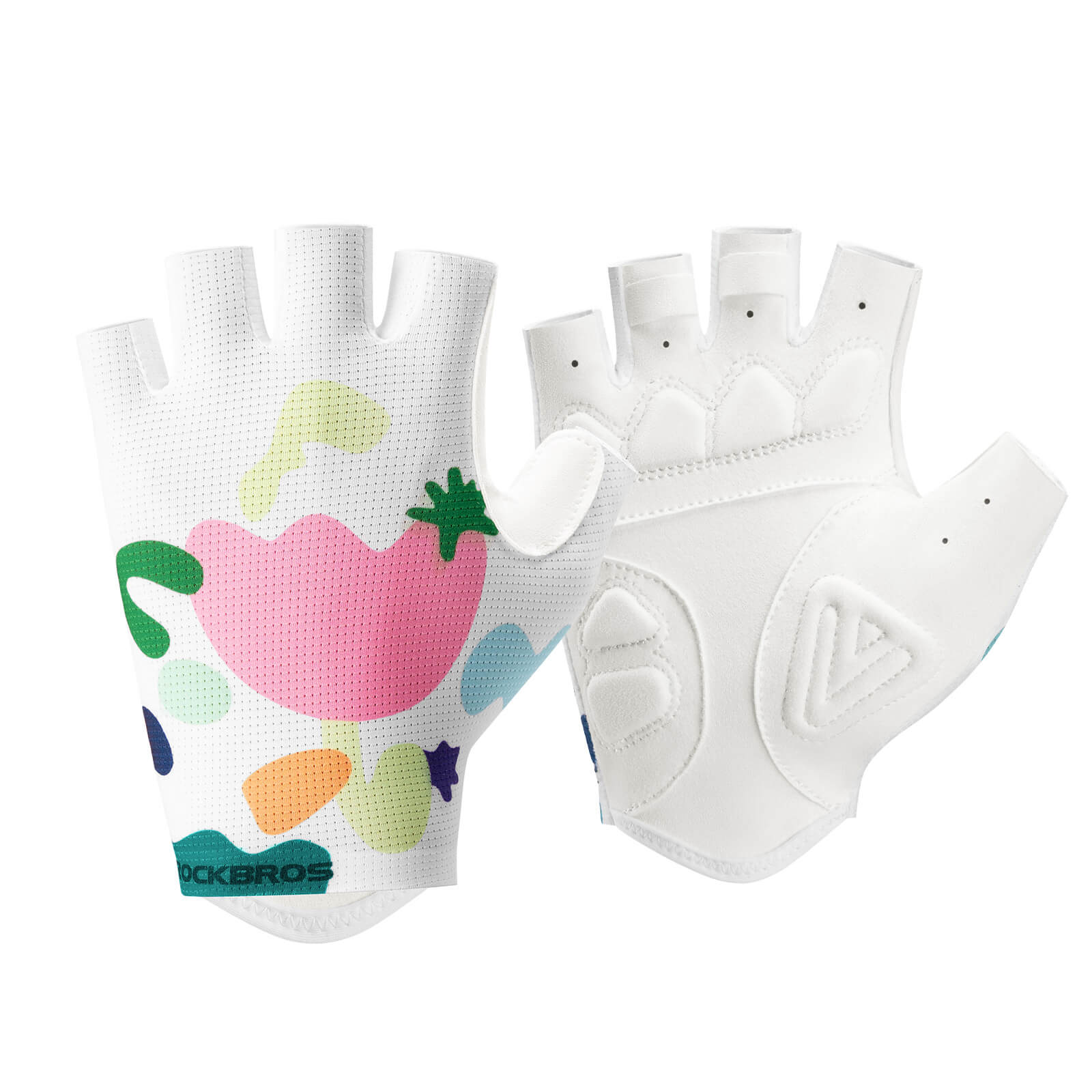 ROCKBROS Fahrradhandschuhe Halbfinger SBR Atmungsaktiv - Fahrradhandschuhe ROCKBROS - EU - NooMii