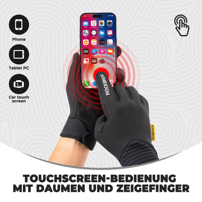 ROCKBROS Fahrradhandschuhe Touchscreen - fähig mit SBR - Polsterung - Fahrradhandschuhe ROCKBROS - EU - NooMii