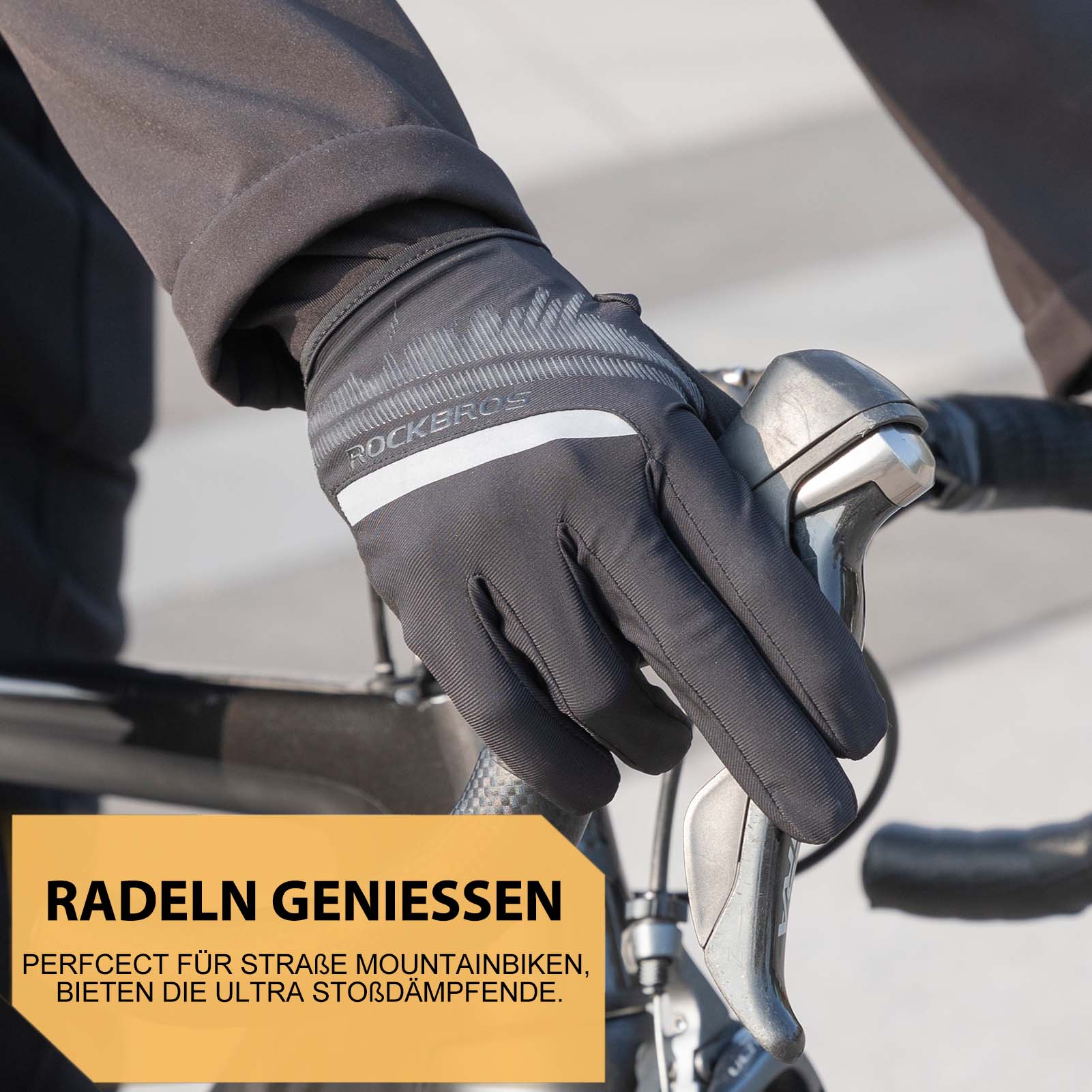 ROCKBROS Fahrradhandschuhe Touchscreen Handschuhe für Herren Damen - Fahrradhandschuhe ROCKBROS - EU - NooMii