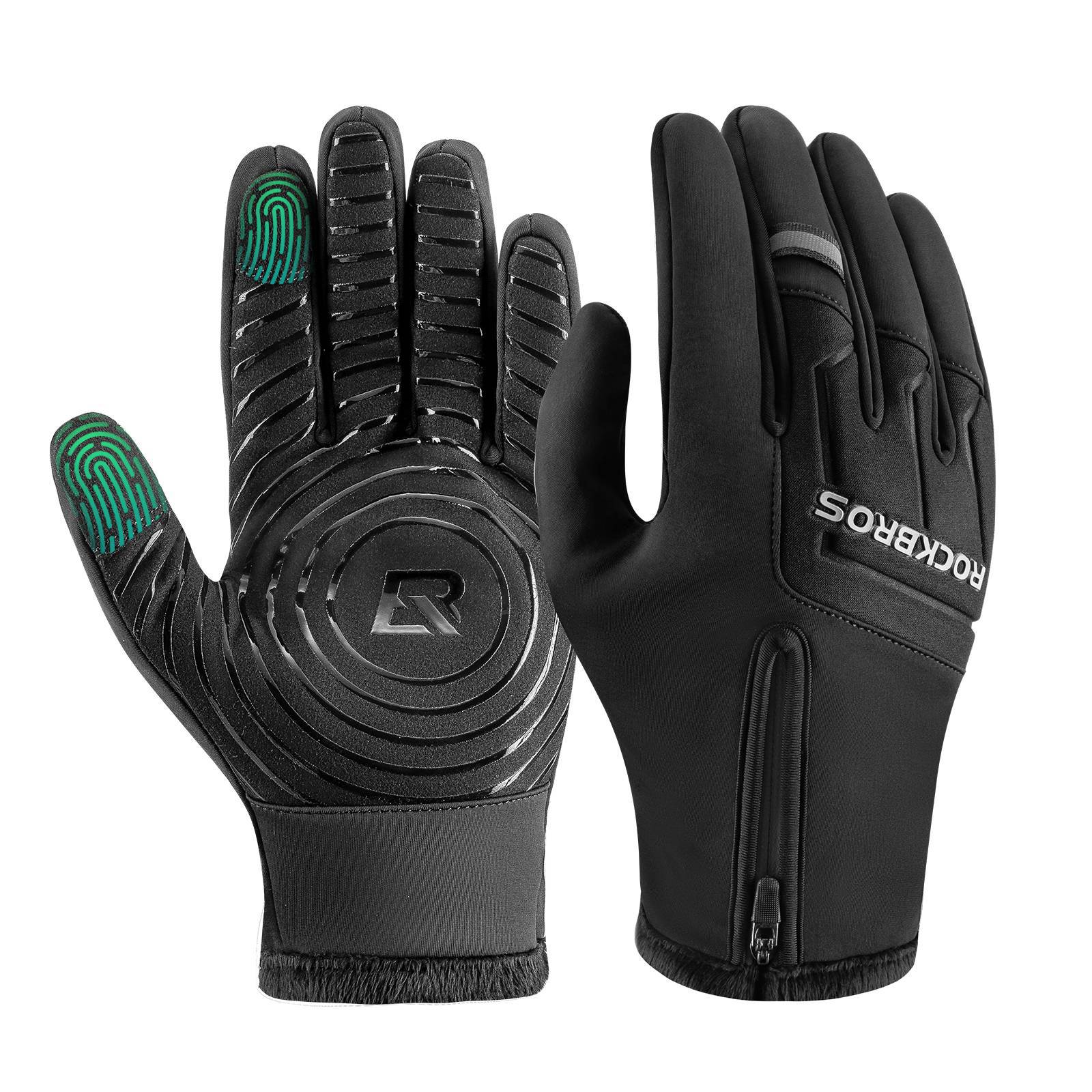 ROCKBROS Fahrradhandschuhe Touchscreen Warme Winterhandschuhe S - XL - Fahrradhandschuhe ROCKBROS - EU - NooMii