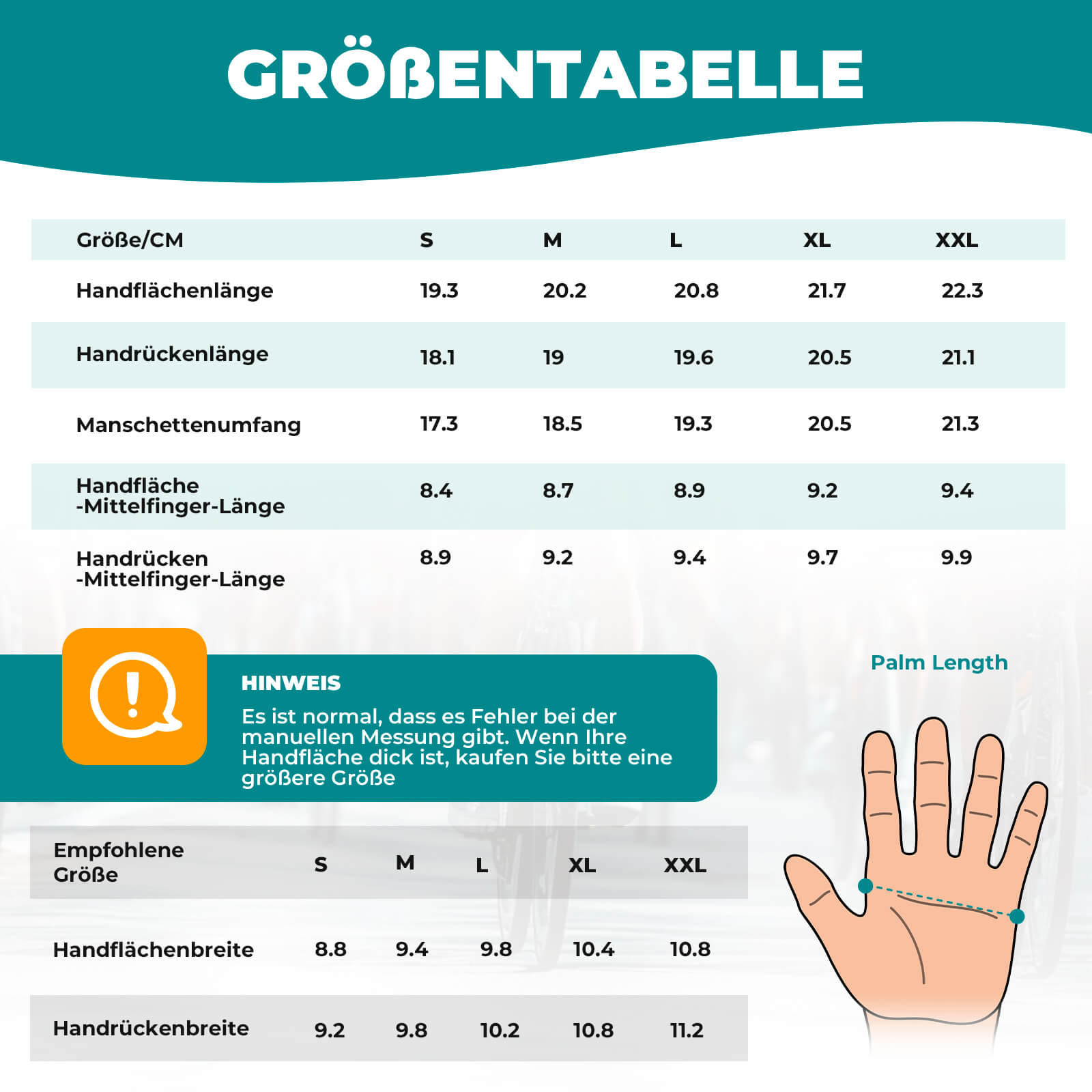 ROCKBROS Fahrradhandschuhe Vollerfinger Touchscreen Handschuhe - Fahrradhandschuhe ROCKBROS - EU - NooMii