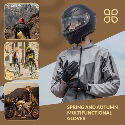 ROCKBROS Fahrradhandschuhe Warme Winddichte Vollfinger Sporthandschuhe - Fahrradhandschuhe ROCKBROS - EU - NooMii