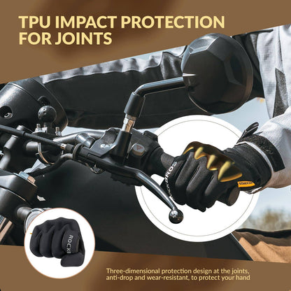 ROCKBROS Fahrradhandschuhe Warme Winddichte Vollfinger Sporthandschuhe - Fahrradhandschuhe ROCKBROS - EU - NooMii