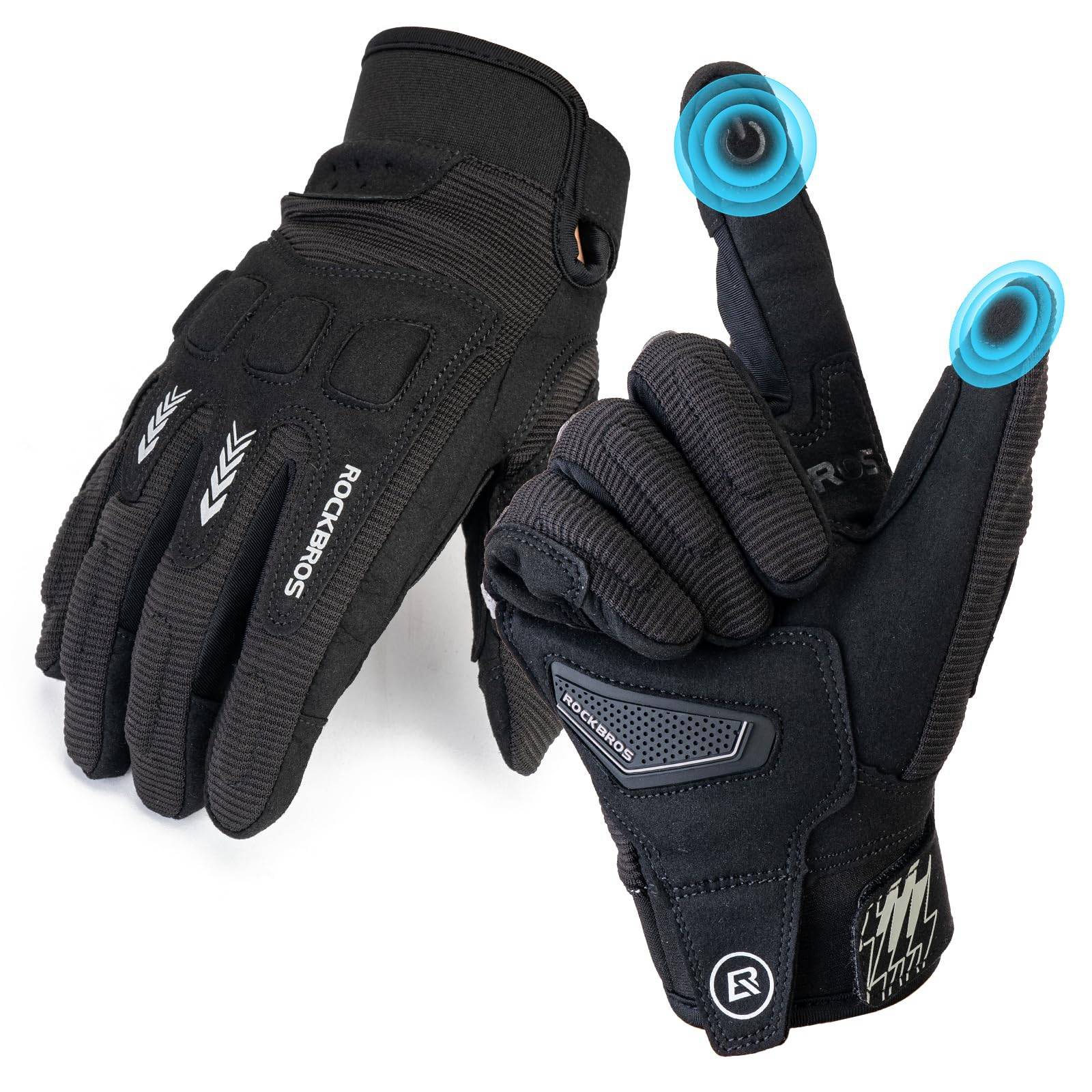 ROCKBROS Fahrradhandschuhe Winter Herbst Herren MTB Stoßdämpfend Handschuhe - Fahrradhandschuhe ROCKBROS - EU - NooMii