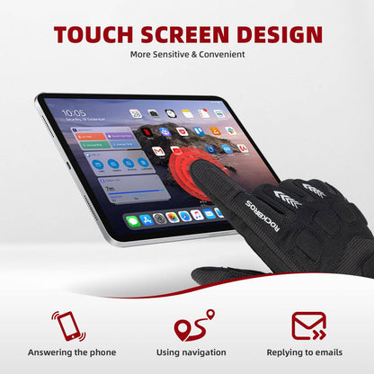 ROCKBROS Fahrradhandschuhe Winter Herbst Herren MTB Stoßdämpfend Handschuhe - Fahrradhandschuhe ROCKBROS - EU - NooMii