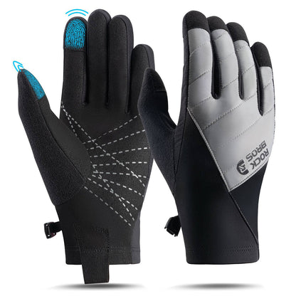 ROCKBROS Fahrradhandschuhe Winter/Herbst Vollfinger Thermo Sport Unisex - Fahrradhandschuhe ROCKBROS - EU - NooMii