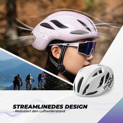 ROCKBROS Fahrradhelm 58 - 62cm Einstellbare Cityhelm Belüftung Unisex - Fahrradhelme ROCKBROS - EU - NooMii