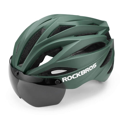 ROCKBROS Fahrradhelm Magnetischer Abnehmbarer MTB Helm mit Visier - Fahrradhelme ROCKBROS - EU - NooMii