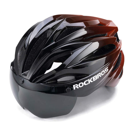 ROCKBROS Fahrradhelm Magnetischer Abnehmbarer MTB Helm mit Visier - Fahrradhelme ROCKBROS - EU - NooMii