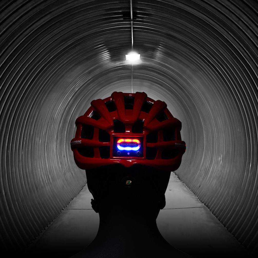 ROCKBROS Fahrradhelm mit Scheinwerfer und Sicherheitswarnleuchte - Fahrradhelme ROCKBROS - EU - NooMii