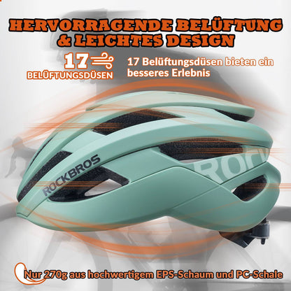 ROCKBROS Fahrradhelm Sport Mountainbike Schutzhelm Atmungsaktiv 54 - 58cm - Fahrradhelme ROCKBROS - EU - NooMii