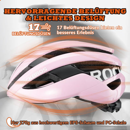 ROCKBROS Fahrradhelm Sport Mountainbike Schutzhelm Atmungsaktiv 54 - 58cm - Fahrradhelme ROCKBROS - EU - NooMii