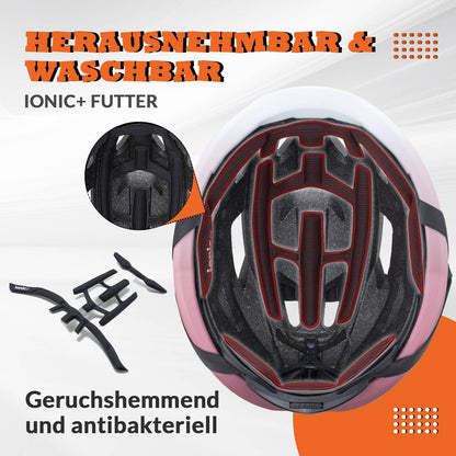 ROCKBROS Fahrradhelm Sport Mountainbike Schutzhelm Atmungsaktiv 54 - 58cm - Fahrradhelme ROCKBROS - EU - NooMii