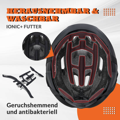 ROCKBROS Fahrradhelm Sport Mountainbike Schutzhelm Atmungsaktiv 54 - 58cm - Fahrradhelme ROCKBROS - EU - NooMii