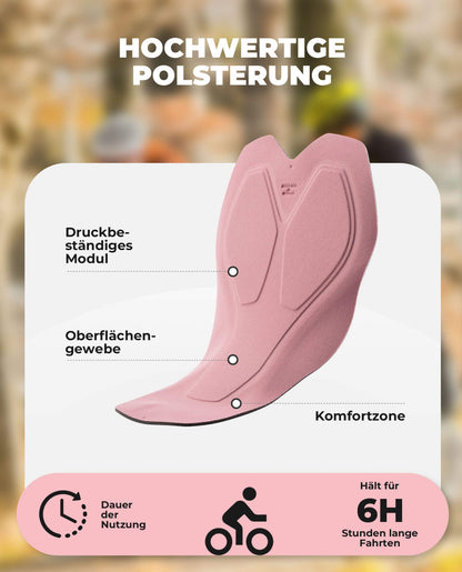ROCKBROS Fahrradhose für Damen Kurz Trägerhosen Atmungsaktive - Fahrradhose ROCKBROS - EU - NooMii