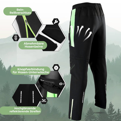 ROCKBROS Fahrradhose Herren Gepolsterte Radhose Atmungsaktiv Abnehmbar - Fahrradhose ROCKBROS - EU - NooMii