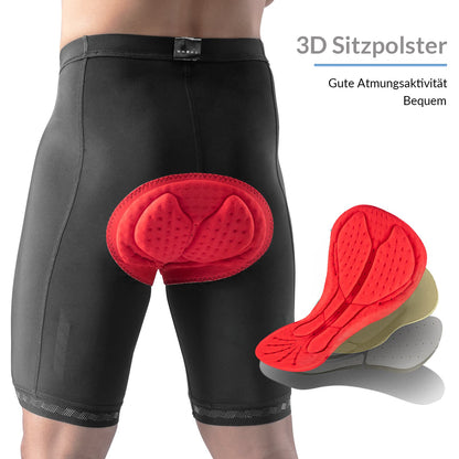 ROCKBROS Fahrradhose mit 3D Sitzpolster Schnell trocken Herren - Fahrradhose ROCKBROS - EU - NooMii