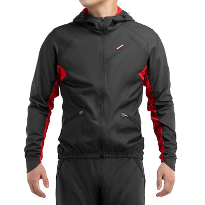 ROCKBROS Fahrradjacke Herren Winter Winddicht Softshelljacke Schwarz - Fahrradjacke ROCKBROS - EU - NooMii