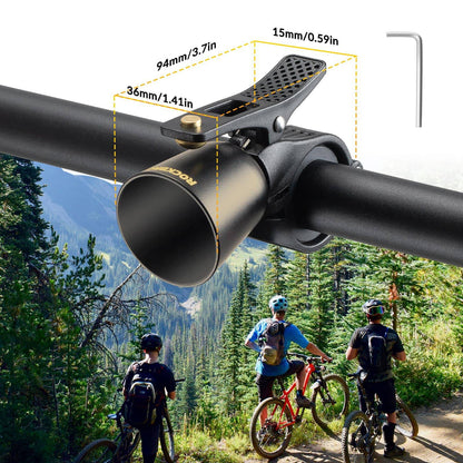 ROCKBROS Fahrradklingel Laut Retro Klingel für MTB Rennrad Vier Farben - Fahrradklingel ROCKBROS - EU - NooMii