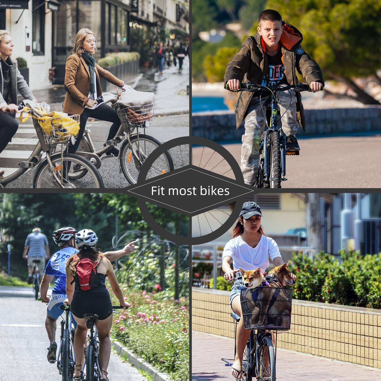 ROCKBROS Fahrradklingel Retro Klingel MTB Edelstahl Laut Klassisch - Fahrradklingel ROCKBROS - EU - NooMii