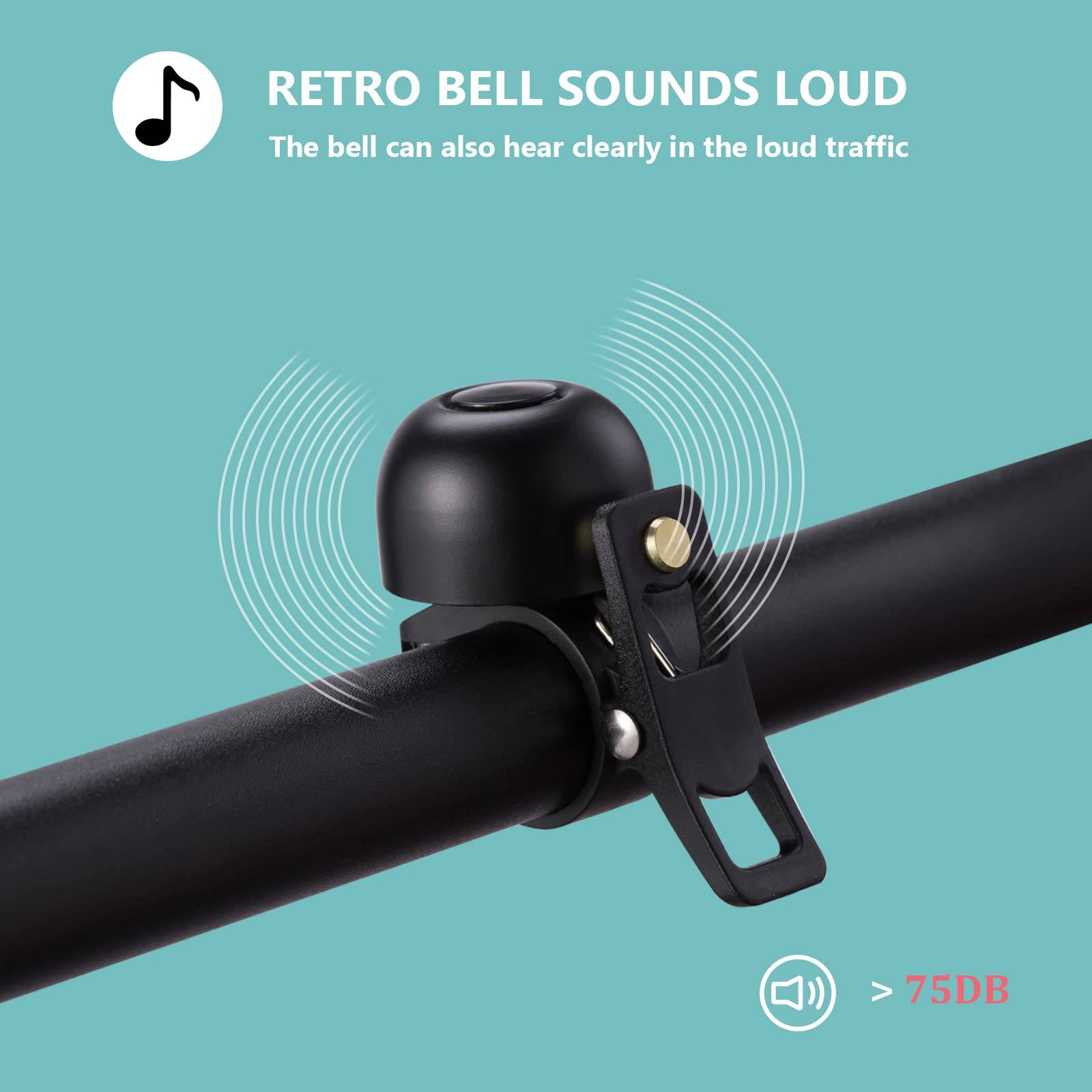 ROCKBROS Fahrradklingel Retro Klingel MTB Edelstahl Laut Klassisch - Fahrradklingel ROCKBROS - EU - NooMii
