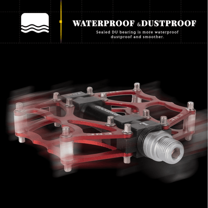 ROCKBROS Fahrradpedale 9/16 Zoll CNC Aluminium mit abgedichteten Lagern - Fahrradpedale ROCKBROS - EU - NooMii