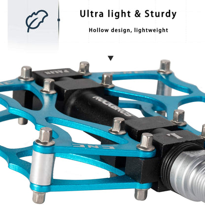 ROCKBROS Fahrradpedale 9/16 Zoll CNC Aluminium mit abgedichteten Lagern - Fahrradpedale ROCKBROS - EU - NooMii