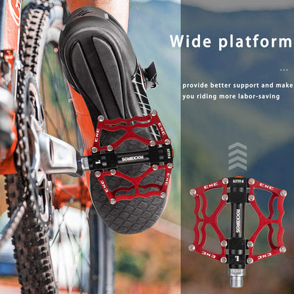 ROCKBROS Fahrradpedale 9/16 Zoll CNC Aluminium mit abgedichteten Lagern - Fahrradpedale ROCKBROS - EU - NooMii