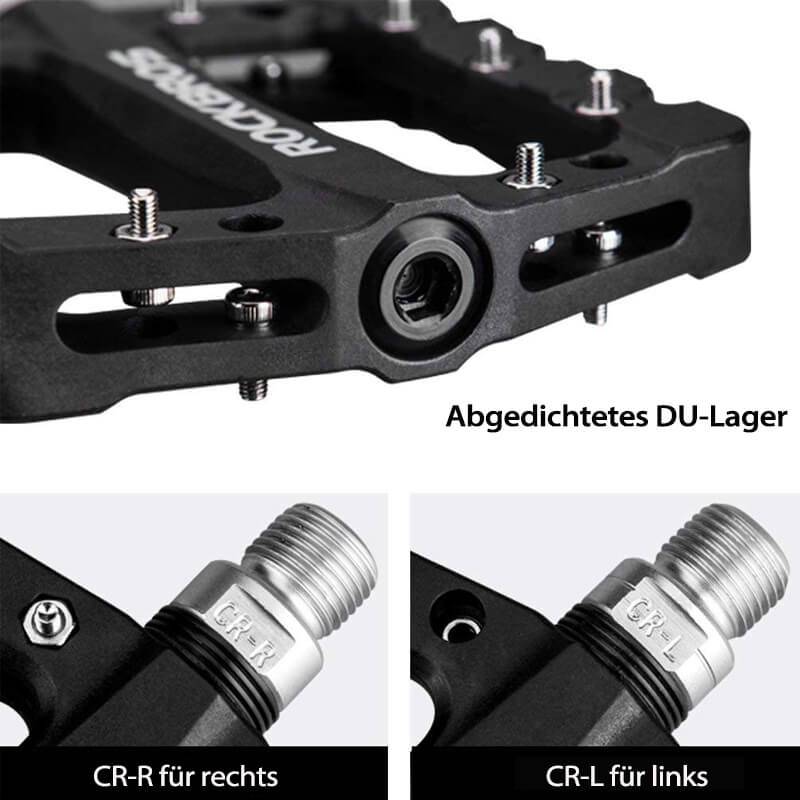 ROCKBROS Fahrradpedale 9/16 Zoll MTB Pedale mit 3 Bearing aus Nylon - Fahrradpedale ROCKBROS - EU - NooMii