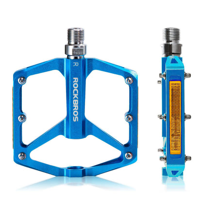 ROCKBROS Fahrradpedale mit Reflektoren aus Aluminiumlegierung 9/16 Zoll - Fahrradpedale ROCKBROS - EU - NooMii