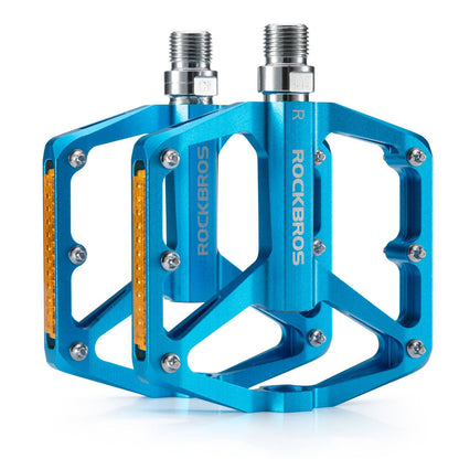 ROCKBROS Fahrradpedale mit Reflektoren aus Aluminiumlegierung 9/16 Zoll - Fahrradpedale ROCKBROS - EU - NooMii