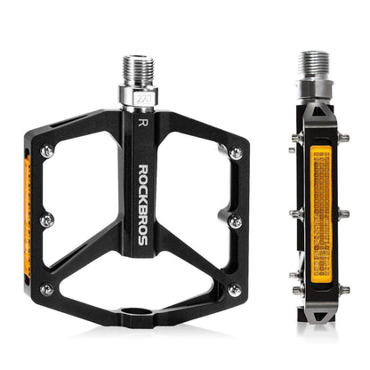 ROCKBROS Fahrradpedale mit Reflektoren aus Aluminiumlegierung 9/16 Zoll - Fahrradpedale ROCKBROS - EU - NooMii