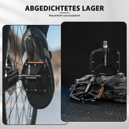 ROCKBROS Fahrradpedale mit Reflektoren aus Aluminiumlegierung 9/16 Zoll - Fahrradpedale ROCKBROS - EU - NooMii