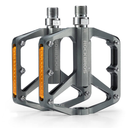 ROCKBROS Fahrradpedale mit Reflektoren aus Aluminiumlegierung 9/16 Zoll - Fahrradpedale ROCKBROS - EU - NooMii