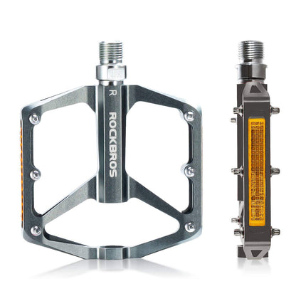 ROCKBROS Fahrradpedale mit Reflektoren aus Aluminiumlegierung 9/16 Zoll - Fahrradpedale ROCKBROS - EU - NooMii