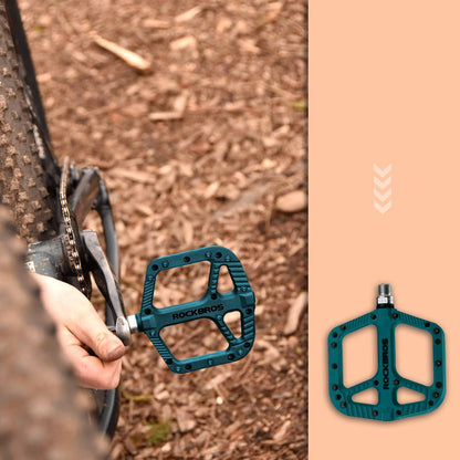 ROCKBROS Fahrradpedale Nylon Flat Pedale 9/16 Zoll mit 3 Bearing - Fahrradpedale ROCKBROS - EU - NooMii