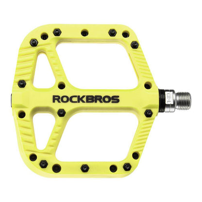 ROCKBROS Fahrradpedale Nylon Flat Pedale 9/16 Zoll mit 3 Bearing - Fahrradpedale ROCKBROS - EU - NooMii