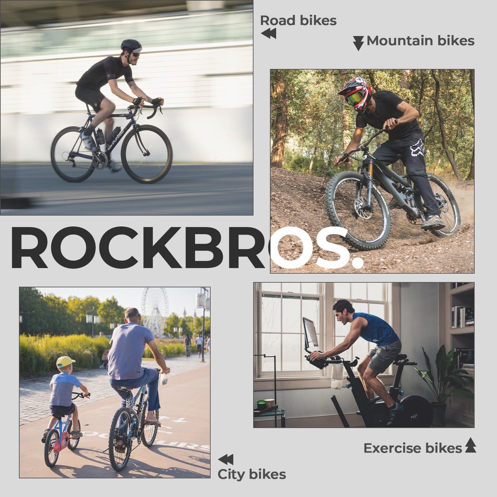 ROCKBROS Fahrradsattel Atmungsaktiv Sattelbezug Regenschutz Rot/Blau - Fahrradsattel ROCKBROS - EU - NooMii